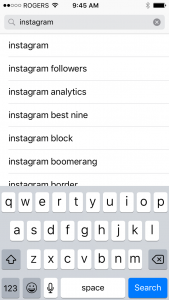 App Store Search For Instagram