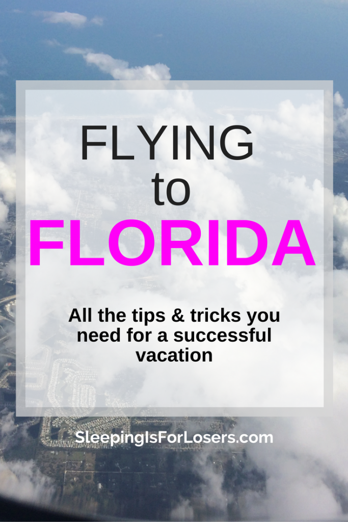 Flying to Florida does not need to be overwhelming and it certainly doesn't need to be expensive. Click on the post to get my best tips and tricks for a successful vacation!