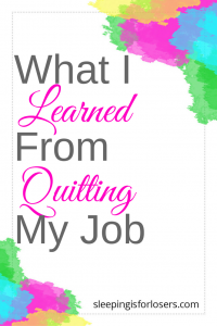 Lessons learned from quitting my job (to blog full time)