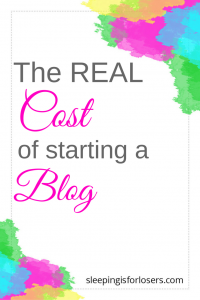 How much does it actually cost to start a blog that is profitable? (Actually, way less than you think!)