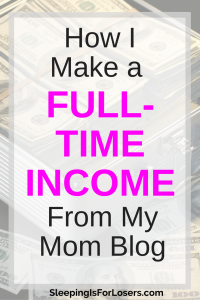 In well under one year I went from earning $0 to earning $1000+ each month from my mom blog, all without a big following or massive traffic! You can too! What was my (not-so-secret) secret? Click & find out!