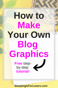 Making your own blog graphics has never been easier. Follow along with my step-by-step tutorial and start making your own graphics for your blog and social media in minutes!