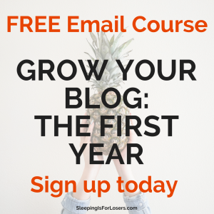 Grow your new blog by focusing on the tasks that matter! This FREE email course will walk you through the items you need to put your attention on during the first year of growing your blog (and what you can forget about!). Save time and your sanity:)